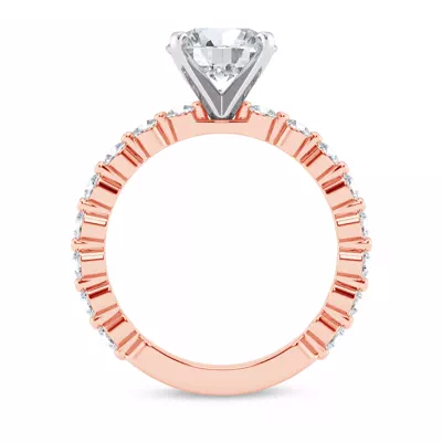 Signature Hearts & Arrows Shared Prong Engagement Ring (.70ct. tw.)