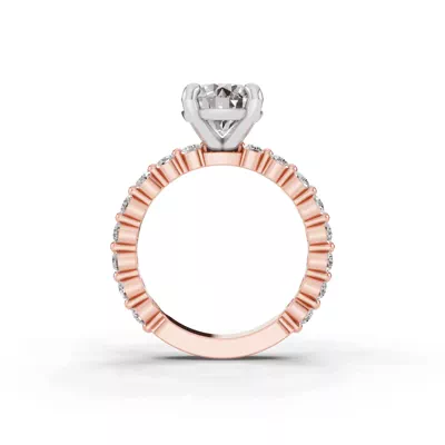 Signature Hearts & Arrows Shared Prong Engagement Ring (.70ct. tw.)
