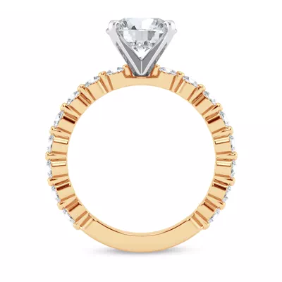 Signature Hearts & Arrows Shared Prong Engagement Ring (.70ct. tw.)