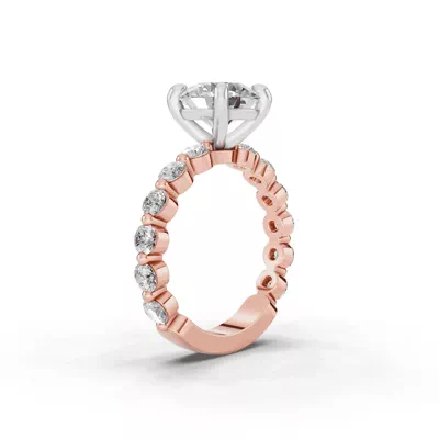 Signature Hearts & Arrows Shared Prong Engagement Ring (1.00ct. tw.)