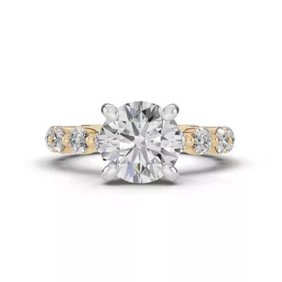 Signature Hearts & Arrows Shared Prong Engagement Ring (1.00ct. tw.)