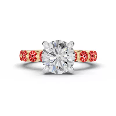 Signature Hearts & Arrows Shared Prong Engagement Ring (1.00ct. tw.)