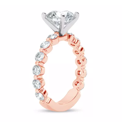 Signature Hearts & Arrows Shared Prong Engagement Ring (1.00ct. tw.)