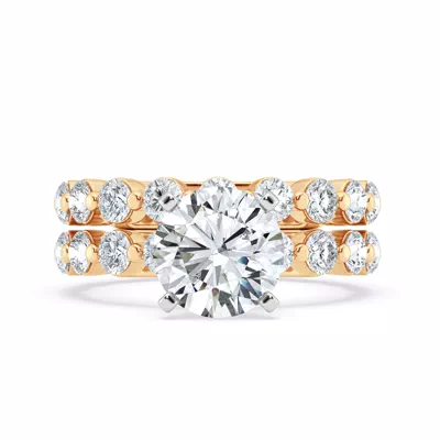 Signature Hearts & Arrows Shared Prong Engagement Ring (1.00ct. tw.)