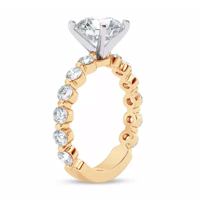 Signature Hearts & Arrows Shared Prong Engagement Ring (1.00ct. tw.)