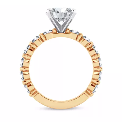 Signature Hearts & Arrows Shared Prong Engagement Ring (1.00ct. tw.)