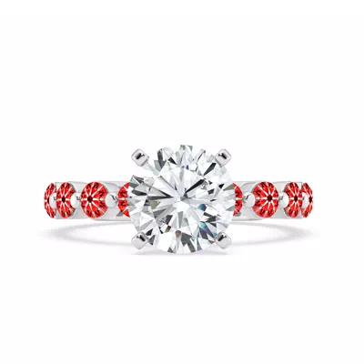 Signature Hearts & Arrows Shared Prong Engagement Ring (1.00ct. tw.)