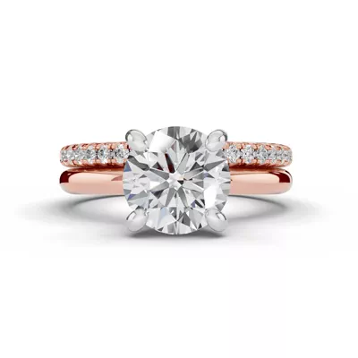 Tradition Hidden Halo Engagement Ring (2mm)