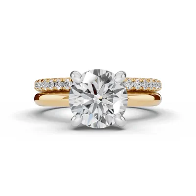 Signature Hearts & Arrows Hidden Halo Engagement Ring (2mm)