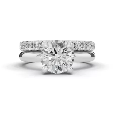 Tradition Hidden Halo Engagement Ring (2.7mm)