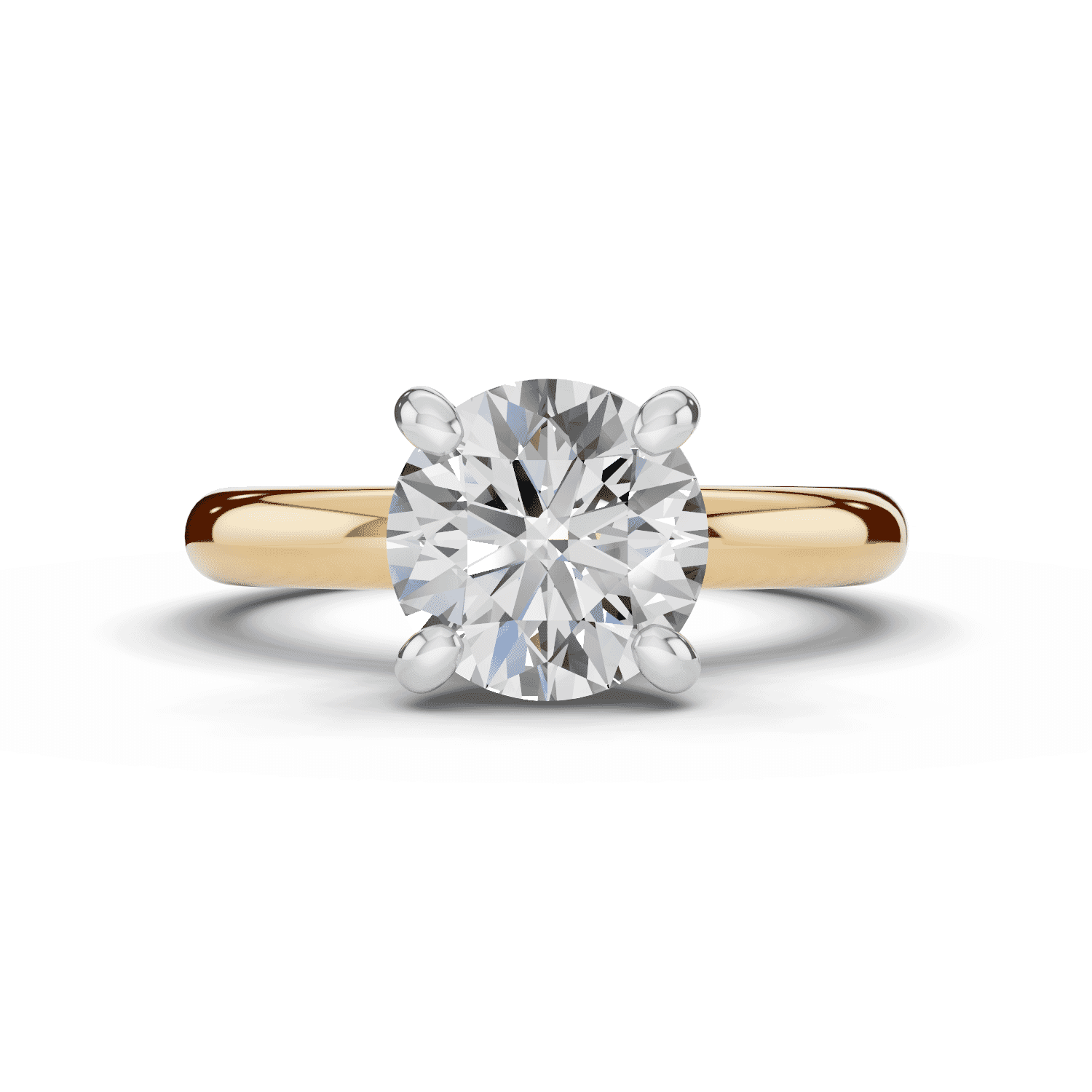 Signature Hearts & Arrows Hidden Halo Engagement Ring (2.7mm)
