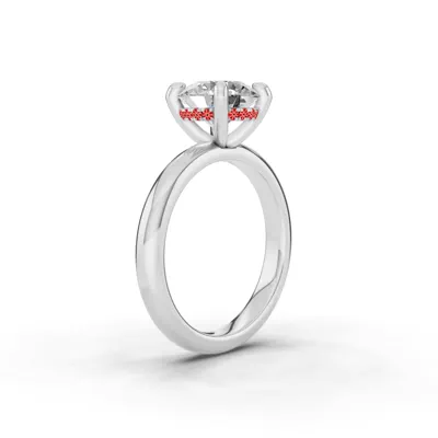 Signature Hearts & Arrows Hidden Halo Engagement Ring (2.7mm)