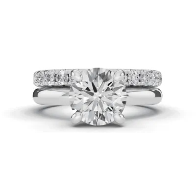 Signature Hearts & Arrows Hidden Halo Engagement Ring (2.7mm)