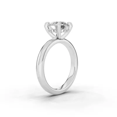 Signature Hearts & Arrows Hidden Halo Engagement Ring (2.7mm)
