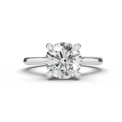Tradition Hidden Halo Cathedral Engagement Ring (2mm)