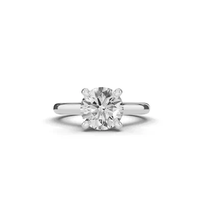 Tradition Hidden Halo Cathedral Engagement Ring (2.7mm)