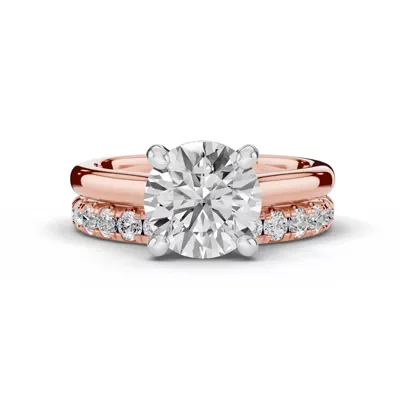Tradition Hidden Halo Cathedral Engagement Ring (2.7mm)