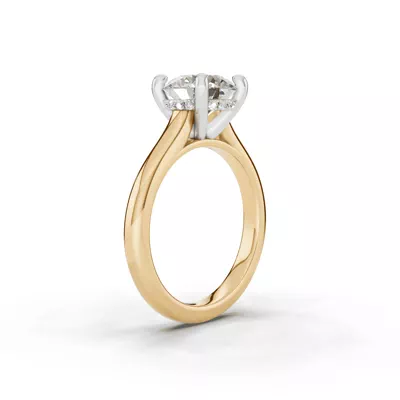 Tradition Hidden Halo Cathedral Engagement Ring (2.7mm)