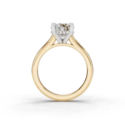 Signature Hearts & Arrows Hidden Halo Cathedral Engagement Ring (2.7mm)