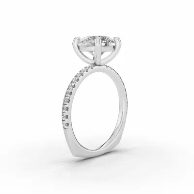 Signature Pavé Euroshank Engagement Ring (¼ ct. tw.)