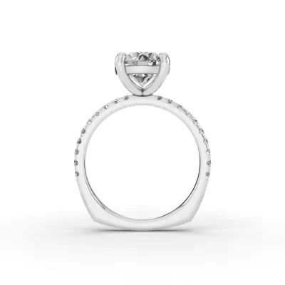 Signature Pavé Euroshank Engagement Ring (¼ ct. tw.)