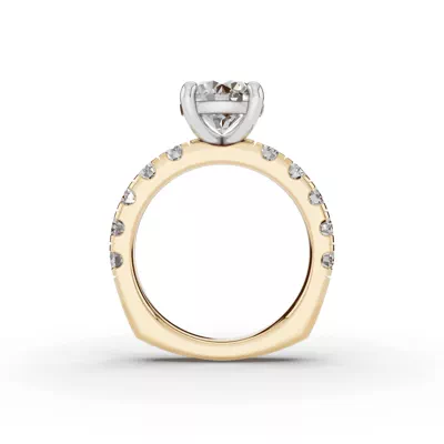 Tradition Pavé Euroshank Engagement Ring (1 ct. tw.)