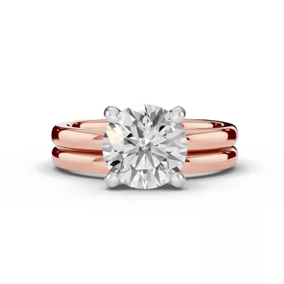 Tradition Hidden Halo Euroshank Engagement Ring (2mm)