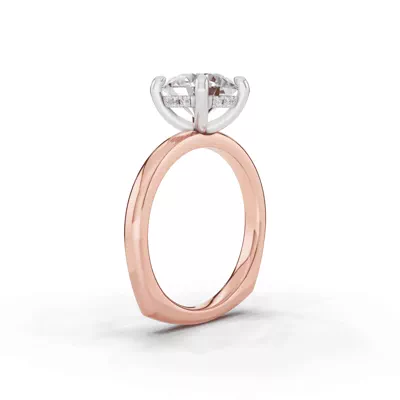 Tradition Hidden Halo Euroshank Engagement Ring (2mm)
