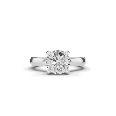 Signature Hidden Halo Euroshank Engagement Ring (3mm)