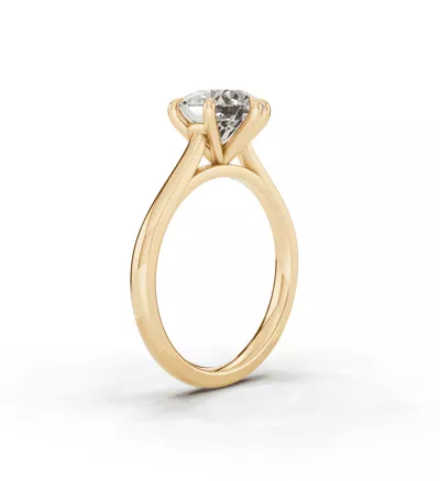 Tradition Cathedral Solitaire Engagement Ring (1.8mm)