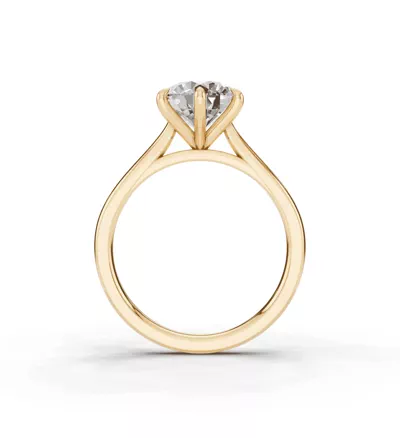 Tradition Cathedral Solitaire Engagement Ring (1.8mm)