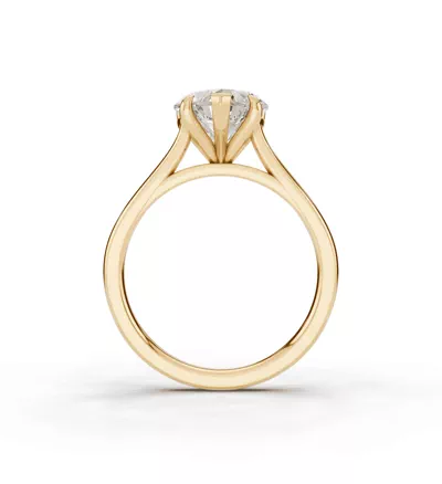 Tradition Cathedral Solitaire Engagement Ring (1.8mm)