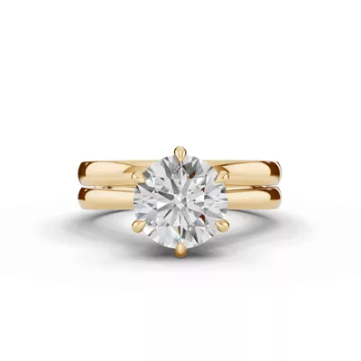 Tradition Cathedral Solitaire Engagement Ring (2.2mm)