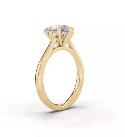 Tradition Cathedral Solitaire Engagement Ring (2.2mm)