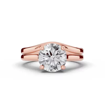 Tradition Cathedral Trellis Solitaire Engagement Ring (1.8mm)