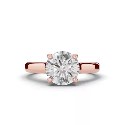 Tradition Cathedral Trellis Solitaire Engagement Ring (2.5mm)
