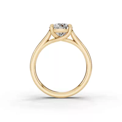Tradition Cathedral Trellis Solitaire Engagement Ring (2.5mm)