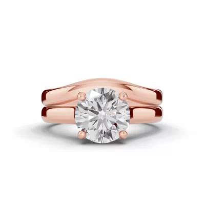 Tradition Cathedral Trellis Solitaire Engagement Ring (2.5mm)