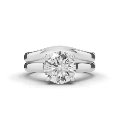 Tradition Cathedral Trellis Solitaire Engagement Ring (2.5mm)