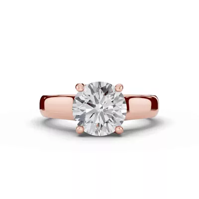 Tradition Cathedral Trellis Solitaire Engagement Ring (3.5mm)