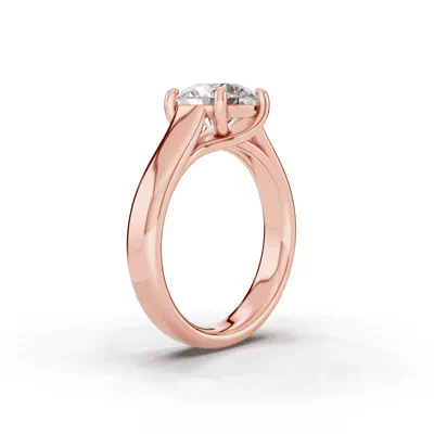 Tradition Cathedral Trellis Solitaire Engagement Ring (3.5mm)