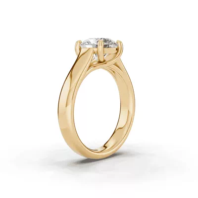 Tradition Cathedral Trellis Solitaire Engagement Ring (3.5mm)