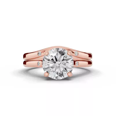 Tradition Trellis Diamond Accent Engagement Ring (1.8mm)