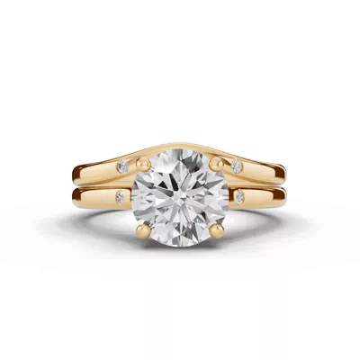 Tradition Trellis Diamond Accent Engagement Ring (1.8mm)