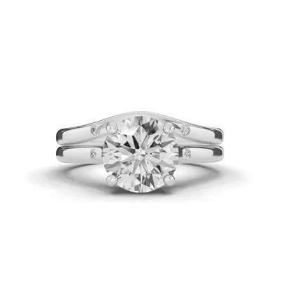 Tradition Trellis Diamond Accent Engagement Ring (1.8mm)