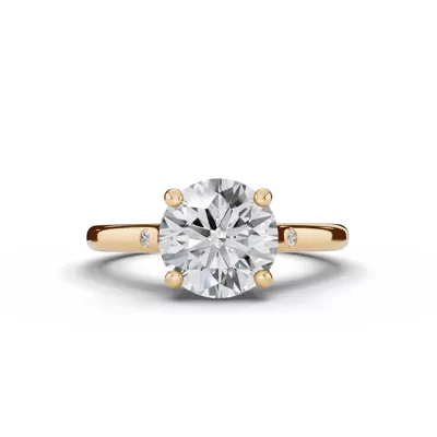 Tradition Trellis Diamond Accent Engagement Ring (1.8mm)
