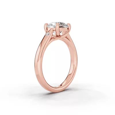 Tradition Trellis Diamond Accent Engagement Ring (2.5mm)
