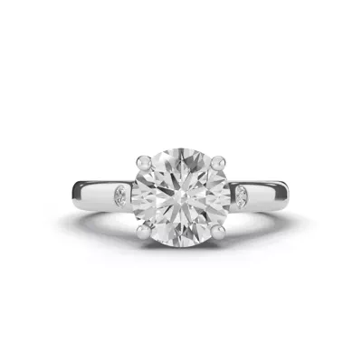 Tradition Trellis Diamond Accent Engagement Ring (2.5mm)