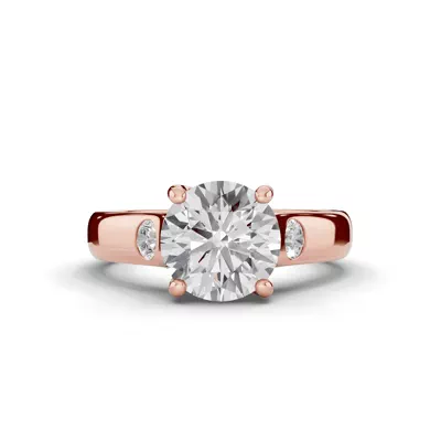 Tradition Trellis Diamond Accent Engagement Ring (3.5mm)