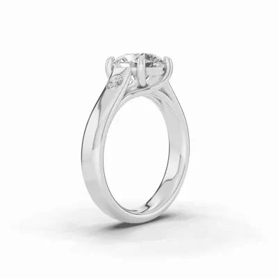 Tradition Trellis Diamond Accent Engagement Ring (3.5mm)
